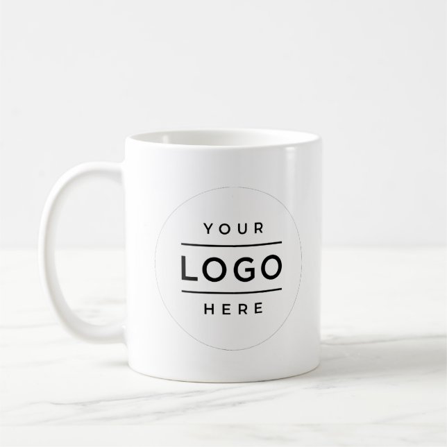 Firmenlogo Kaffeetasse (Links)