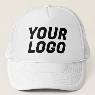 Firmenlogo KUNSTBAR Weiß & Schwarz Truckerkappe