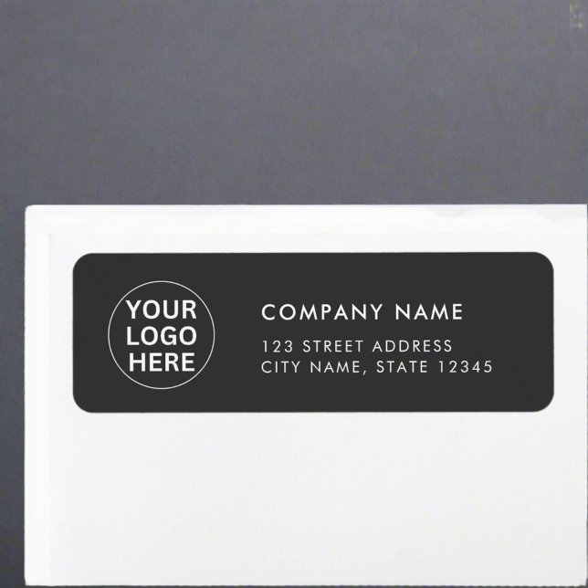 Firmenlogo l Clean Grau Berufliche Adresse (Von Creator hochgeladen)