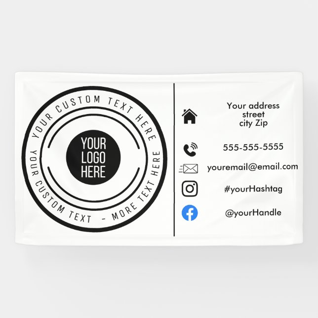 Firmenlogo Marketing Banner (Horizontal)
