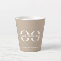 Firmenlogo Minimalistisch Beige