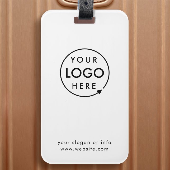 Firmenlogo | MINIMALISTISCH Gepäckanhänger (Von Creator hochgeladen)