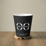 Firmenlogo Minimalistisch Milchtasse<br><div class="desc">Ein einfaches, individuelles schwarzes Geschäftsmodell in modernem minimalistischem Stil, das leicht mit Ihrem Firmenlogo und Text aktualisiert werden kann. Mit einem horizontalen Logo-Bannerbild (2560 x 1440 px) können Sie den Text und das Bild mit den angegebenen Feldern anpassen, oder mit der Schaltfläche "Nachricht" können Sie den Designer um Hilfe kontaktieren....</div>