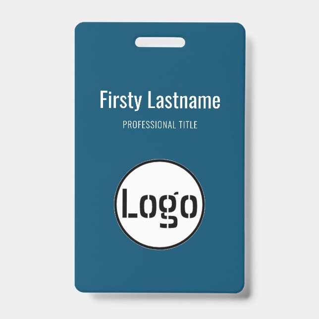 Firmenlogo mit dem Code Ba für die erste und letzt Ausweis (Vorderseite)