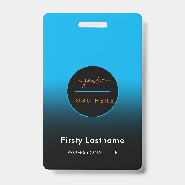 Firmenlogo mit dem Code Ba für die erste und letzt Ausweis (Vorderseite)