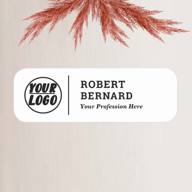 Firmenlogo mit Titel Modern Namensschild (Von Creator hochgeladen)