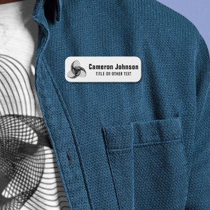 Firmenlogo Mitarbeiter Magnetfeld Abzeichen Name Namensschild