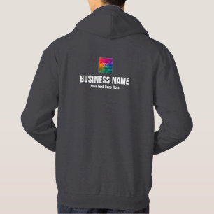 Firmenlogo Mitarbeiter Mitarbeiter Crew Männer Hoodie