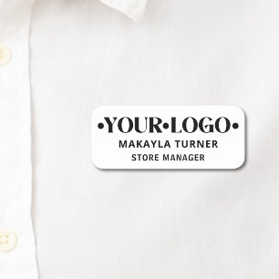 Firmenlogo Mitarbeiter Namensschild
