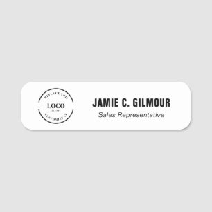 Firmenlogo Mitarbeiter Professional Custom Namensschild