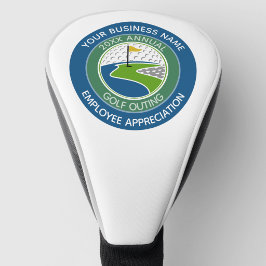 Firmenlogo Mitarbeiter-Schätzung Golf-Veranstaltun Golf Headcover