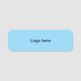 Firmenlogo Mitarbeiter von Magnetband Namensschild