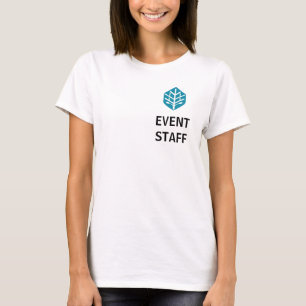 Firmenlogo & Mitarbeitername T-Shirt