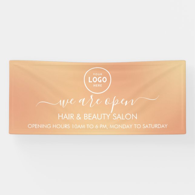 Firmenlogo Modern Beruflich 6' Banner (Horizontal)