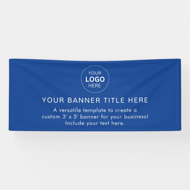 Firmenlogo Modern Beruflich 6' Banner (Horizontal)