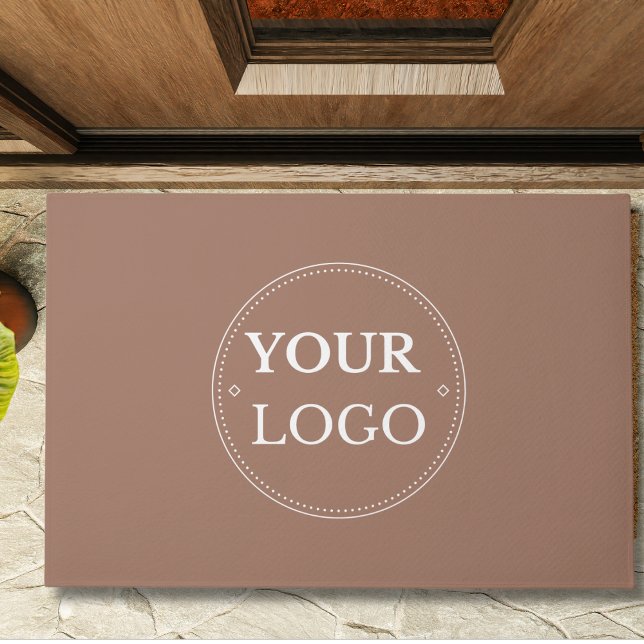 Firmenlogo Moderne braune Werbung Fußmatte (Von Creator hochgeladen)