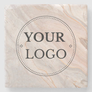 Firmenlogo Moderne Mitarbeiter Steinuntersetzer