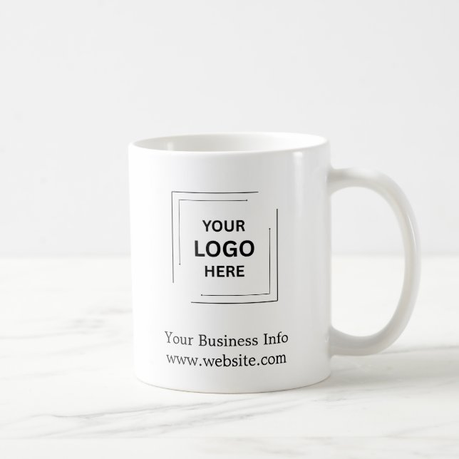 Firmenlogo | Moderne Unternehmensförderung Kaffeetasse (Rechts)
