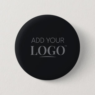 Firmenlogo Moderner Minimalistischer Schwarzer Mit Button