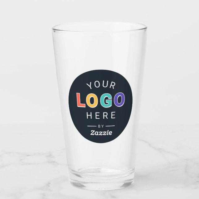 Firmenlogo nach Ihrem Geschmack Glas (Vorderseite)