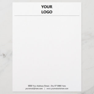 Firmenlogo Name Adresse Text Info Briefkopf