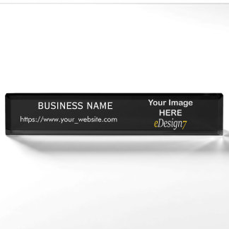 Firmenlogo Namensschild Namensplakette