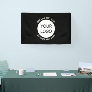 Firmenlogo oder Bild- und Bearbeitungstext Banner