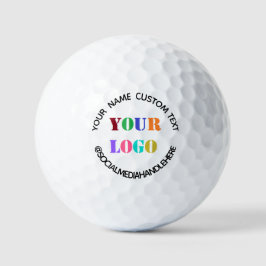 Firmenlogo oder Foto- oder Textgolfbälle Golfball