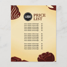 Firmenlogo personalisieren | Chocolate Company Flyer