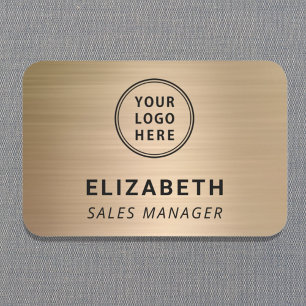 Firmenlogo Professional Gold Namensschild