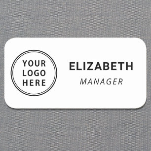 Firmenlogo Professionell Namensschild