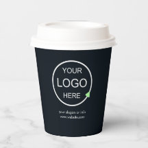 Firmenlogo | QR Code Black Modern Beruflich