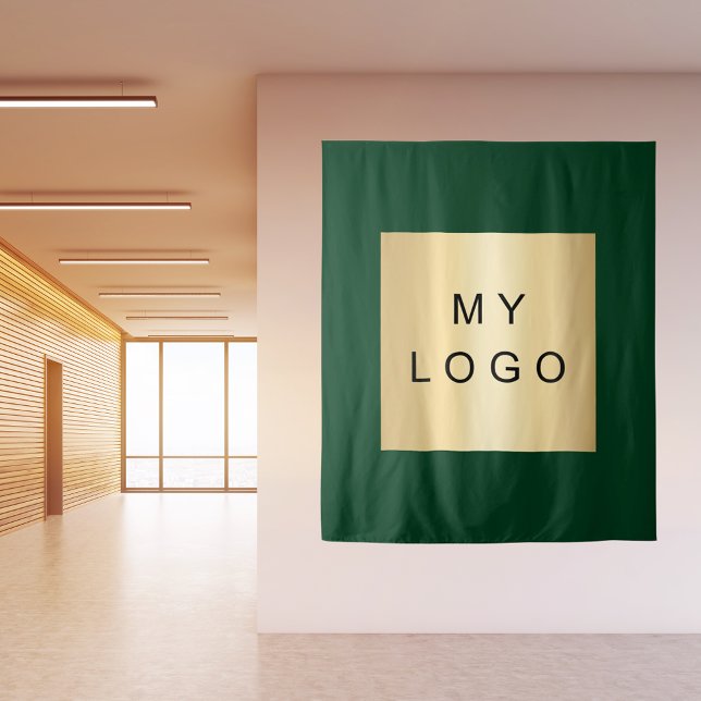 Firmenlogo Smaragd grün Wandteppich (Von Creator hochgeladen)