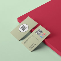 Firmenlogo Social Media QR Code Sage Elegant