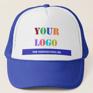 Firmenlogo Text Business Trucker Hat Template Truckerkappe