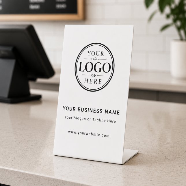 Firmenlogo-Tischdisplay Sockelschild (Von Creator hochgeladen)