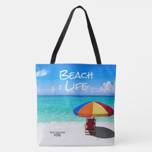 Firmenlogo Tropical Beach Umbrella Client Geschenk