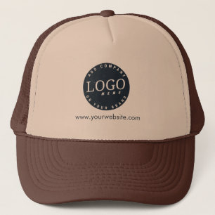 Firmenlogo und Firmenwebsite Mitarbeiter individue Truckerkappe