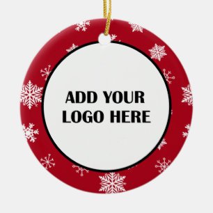 Firmenlogo und Kundeninformation Keramik Ornament
