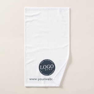 Firmenlogo und Unternehmenswebsite für Kunden hinz Handtuch