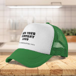 Firmenlogo und Website Neue Unternehmensmitarbeite Truckerkappe<br><div class="desc">Fügen Sie Ihr Markenlogo und Ihre Website-Adresse zu diesem niedlichen Hut hinzu, der perfekt ist, um Ihr neues oder etabliertes Unternehmen passiv zu bewerben. Ideal für Messen oder Showroom und Empfang Bereich für Mitarbeiter und Kunden. Verfügbar in anderen Farben. Keine Mindestbestellmenge und keine Einrichtungsgebühr. Bestellen Sie so viele oder so...</div>