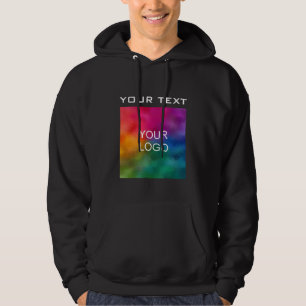 Firmenlogo Vorderseite Design Mitarbeiter Mens Bas Hoodie
