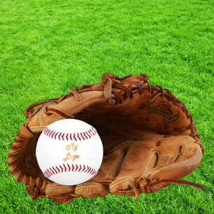 Firmenlogo weiß baseball
