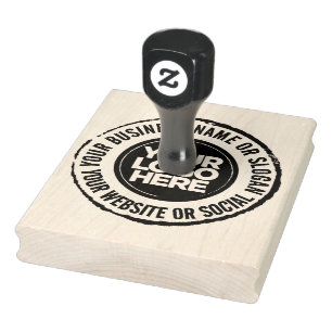 Firmenlogos für Coole große Briefmarke Gummistempel