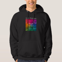 Firmenlogos für doppelseitige Designs - Mitarbeite Hoodie