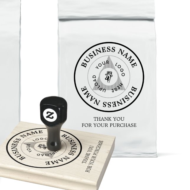 Firmenlogos Kunde Vielen Dank Branding Gummistempel (Von Creator hochgeladen)