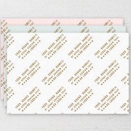 Firmenmarke Christma Seidenpapier