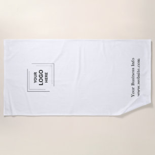 Firmenmarkenbildung   Geschäftslogo Minimalistisch Strandtuch