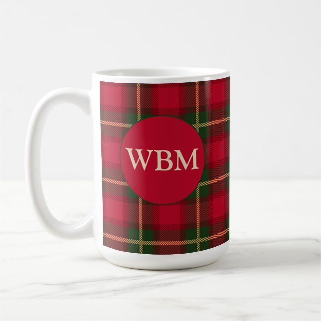 Firmenmonogramm-Tasse Kaffeetasse (Links)