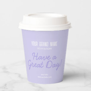 Firmenname Corporate Paper Cups Pappbecher